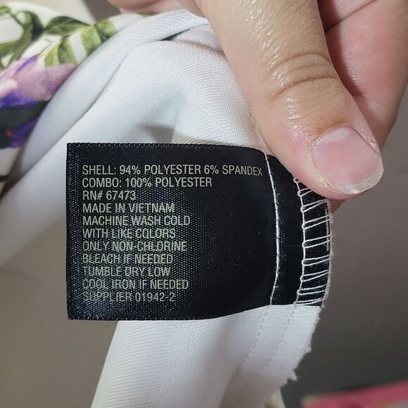 Worthington Womens Floral Sheath Sleeveless Midi Dress Size 8 Whimsical Boho - Picture 8 of 10